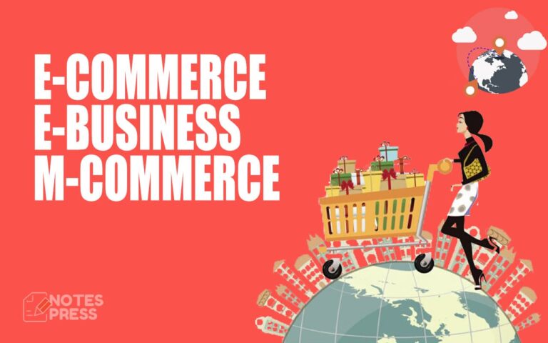 Explain E-Commerce, E-Business and M-Commerce