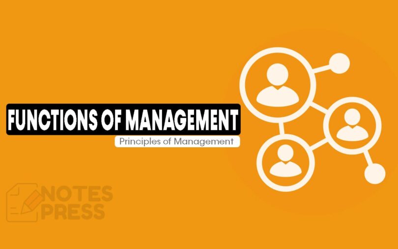 Process and Functions of Management